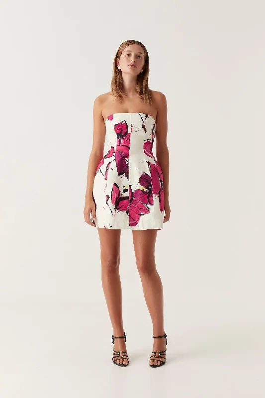 Baret Strapless Mini Dress